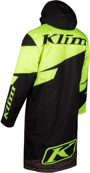 Geaca Snowmobil Insulated Race Spec Pit Coat Black-Hi-Vis
