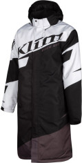 Geaca Snowmobil Insulated Race Spec Pit Coat Black-White