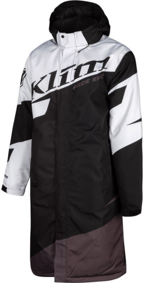Geaca Snowmobil Insulated Race Spec Pit Coat Black-White