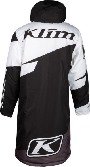 Geaca Snowmobil Insulated Race Spec Pit Coat Black-White