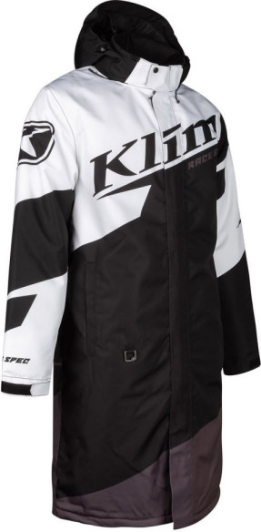 Geaca Snowmobil Insulated Race Spec Pit Coat Black-White