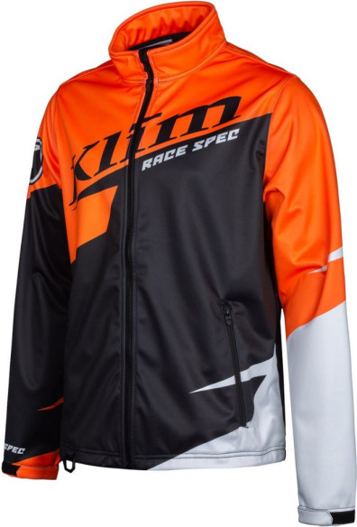 Geaca Snowmobil Non-Insulated Race Spec Black/White