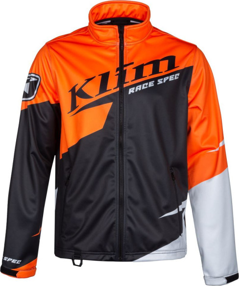 Geaca Snowmobil Non-Insulated Race Spec Black/White