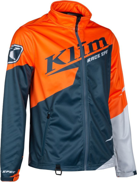 Geaca Snowmobil Non-Insulated Race Spec Petrol/White