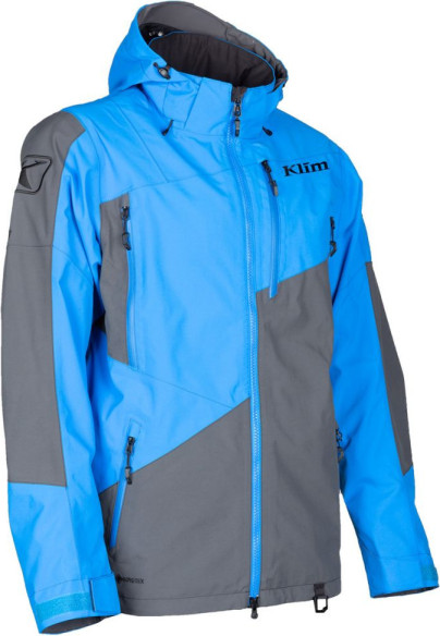 Geaca Snowmobil Non-Insulated Storm Electric Blue Lemonade/Asphalt