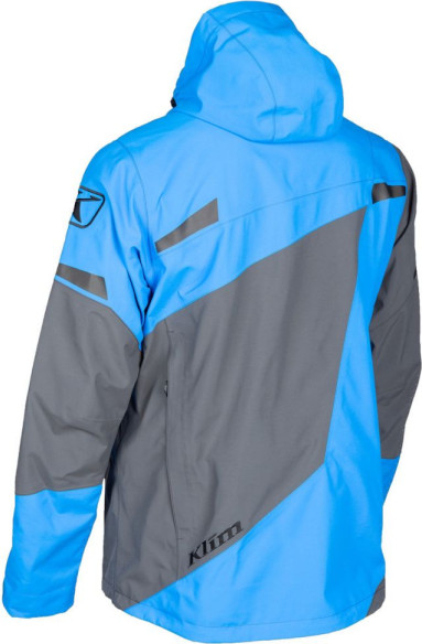 Geaca Snowmobil Non-Insulated Storm Electric Blue Lemonade/Asphalt