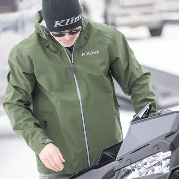 Geaca Snowmobil Non-Insulated Stow Away Pro Kombu Green/Castlerock Gray