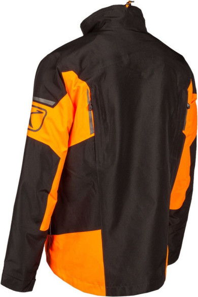 Geaca Snowmobil Non-Insulated Tomahawk Black/Strike Orange
