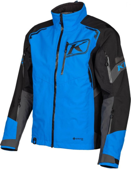 Geaca Snowmobil Non-Insulated Valdez Electric Blue Lemonade/Black