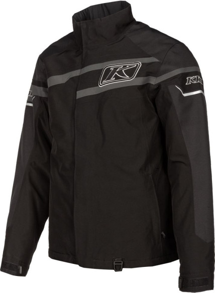 Geaca Snowmobil Insulated Klimate Black/Metallic Silver