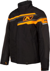 Geaca Snowmobil Insulated Klimate Black/Strike Orange