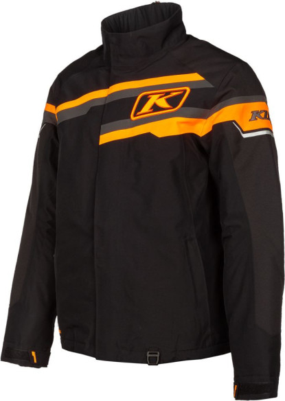 Geaca Snowmobil Insulated Klimate Black/Strike Orange