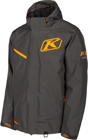 Geaca Snowmobil Insulated Kompound Asphalt/Strike Orange