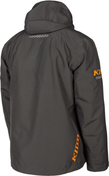 Geaca Snowmobil Insulated Kompound Asphalt/Strike Orange