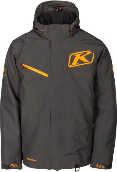 Geaca Snowmobil Insulated Kompound Asphalt/Strike Orange