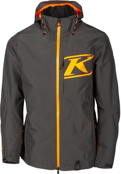 Geaca Snowmobil Non-Insulated Powerxross Asphalt/Strike Orange