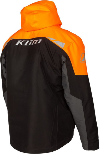 Geaca Snowmobil Insulated Rift Black/Strike Orange