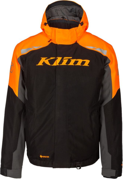 Geaca Snowmobil Insulated Rift Black/Strike Orange