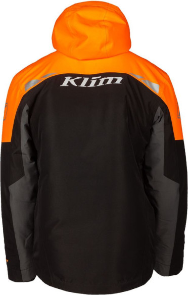 Geaca Snowmobil Insulated Rift Black/Strike Orange