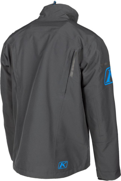 Geaca Snowmobil Non-Insulated Tomahawk Asphalt/Electric Blue Lemonade