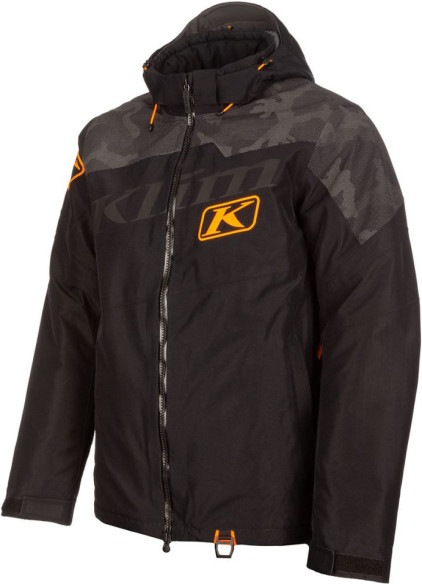 Geaca Snowmobil Insulated Instinct Black/Strike Orange 24