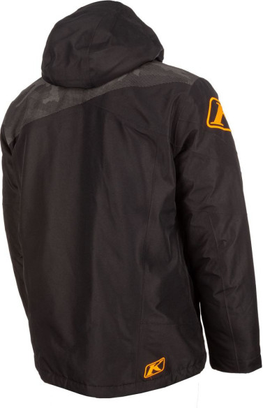 Geaca Snowmobil Insulated Instinct Black/Strike Orange 24