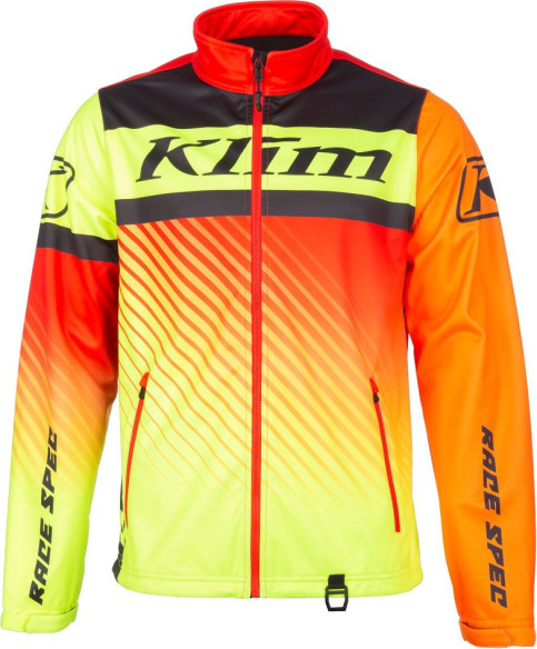 Geaca Snowmobil Insulated Revolt Fiery Red/Hi-Vis 24