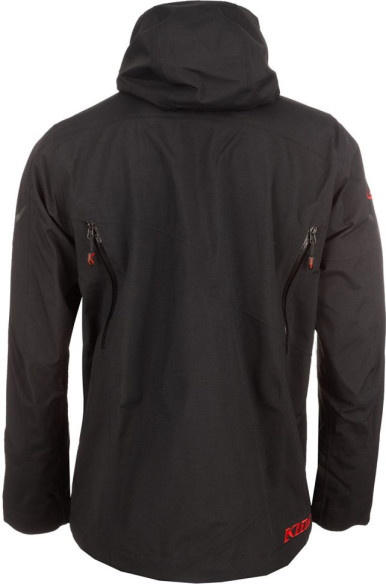 Geaca Snowmobil Non-Insulated Storm Black/Fiery Red 24