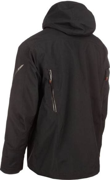 Geaca Snowmobil Non-Insulated Storm Black/Fiery Red 24