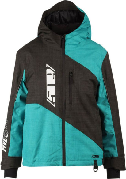 Geaca Snowmobil Copii Insulated Rocco Jacket Emerald