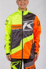 Geaca Snowmobil Copii Revolt Non-Insulated Black/Hi-Vis