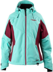 Geaca Snowmobil Insulated Dama Range Teal/Maroon