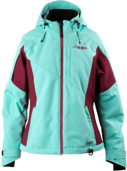 Geaca Snowmobil Insulated Dama Range Teal/Maroon