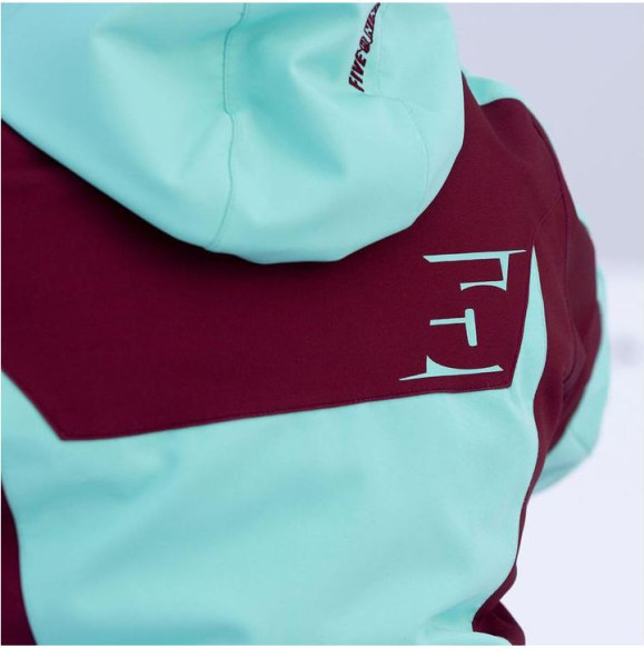 Geaca Snowmobil Insulated Dama Range Teal/Maroon