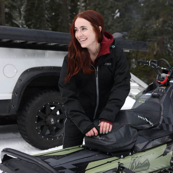 Geaca Snowmobil Insulated Dama Range Black