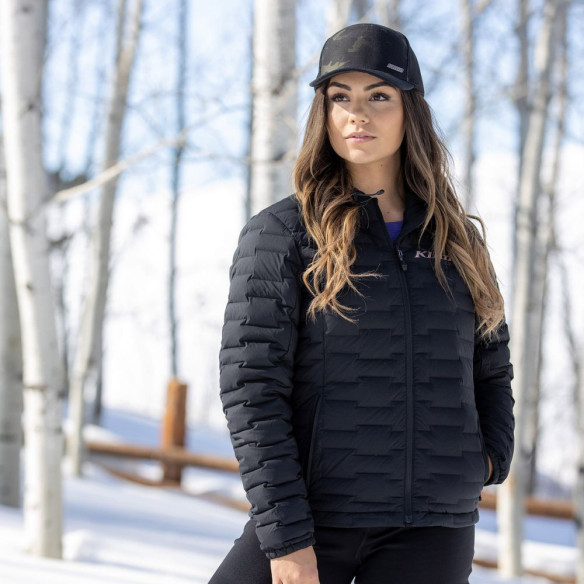 Geaca Snowmobil Insulated Dama Luna Black-Rose Gold