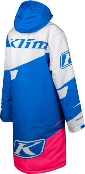 Geaca Snowmobil Insulated Dama Race Spec Pit Coat Electric Blue Lemonade-Knockout Pink
