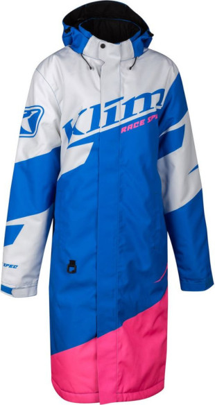 Geaca Snowmobil Insulated Dama Race Spec Pit Coat Electric Blue Lemonade-Knockout Pink
