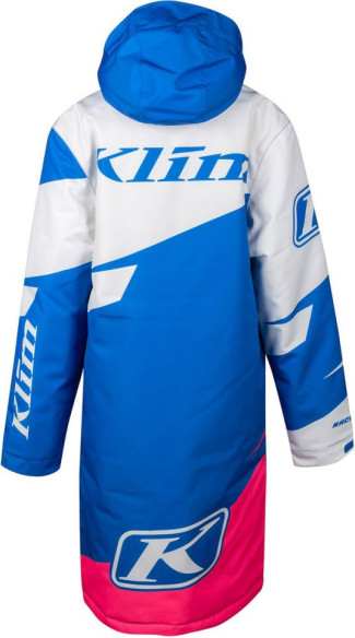 Geaca Snowmobil Insulated Dama Race Spec Pit Coat Electric Blue Lemonade-Knockout Pink