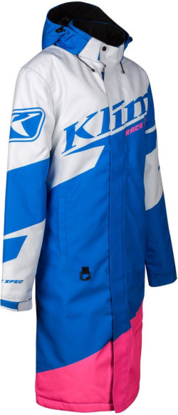 Geaca Snowmobil Insulated Dama Race Spec Pit Coat Electric Blue Lemonade-Knockout Pink