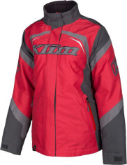 Geaca Snowmobil Insulated Dama Spark Asphalt-Chili Pepper