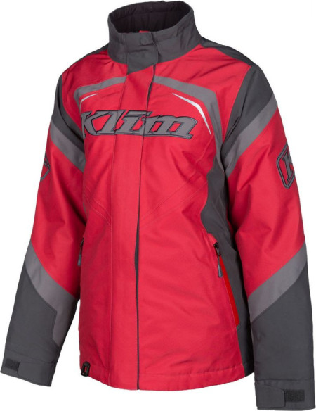 Geaca Snowmobil Insulated Dama Spark Asphalt-Chili Pepper