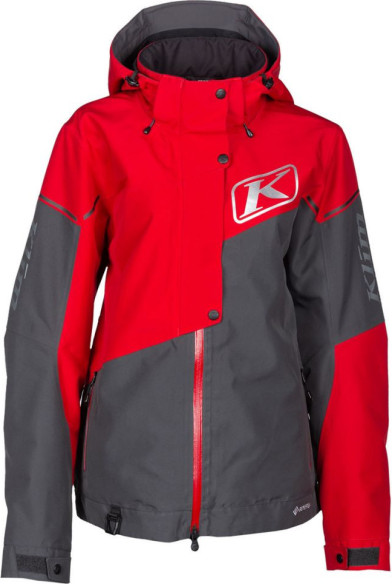 Geaca Snowmobil Non-Insulated Dama Alpine Chili Pepper/Asphalt