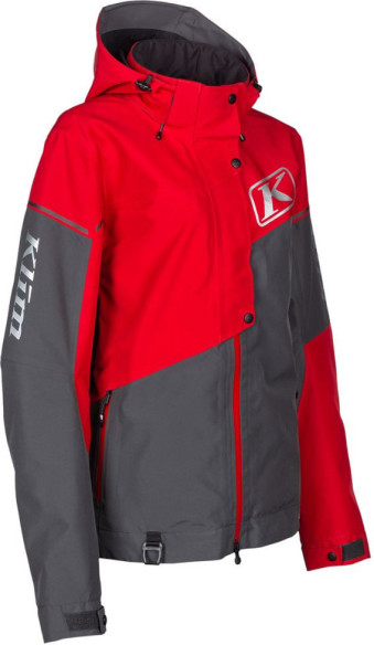Geaca Snowmobil Non-Insulated Dama Alpine Chili Pepper/Asphalt