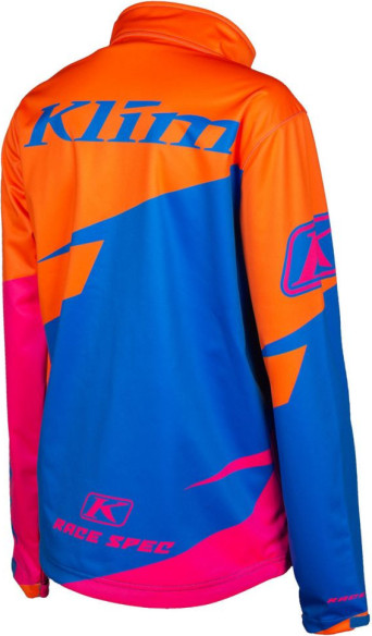 Geaca Snowmobil Non-Insulated Dama Race Spec Electric Blue Lemonade/Knockout Pink