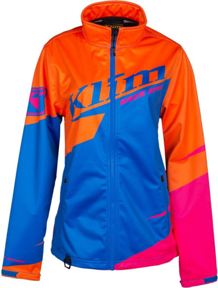 Geaca Snowmobil Non-Insulated Dama Race Spec Electric Blue Lemonade/Knockout Pink