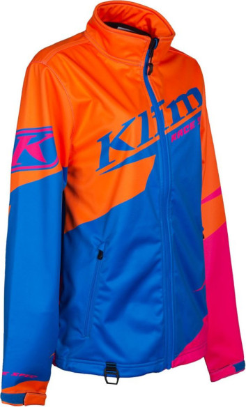 Geaca Snowmobil Non-Insulated Dama Race Spec Electric Blue Lemonade/Knockout Pink
