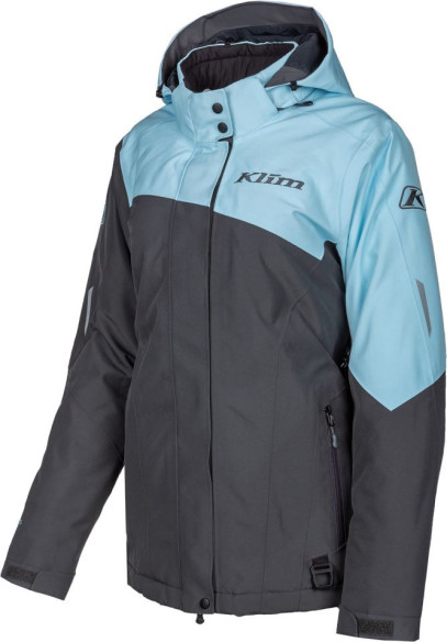Geaca Snowmobil Insulated Dama Allure Asphalt/Crystal Blue