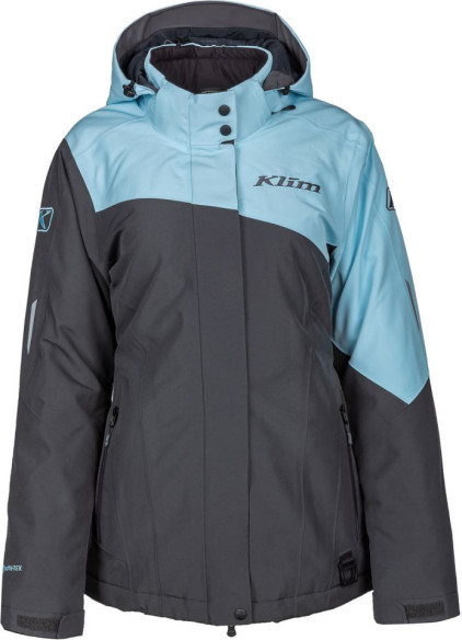 Geaca Snowmobil Insulated Dama Allure Asphalt/Crystal Blue