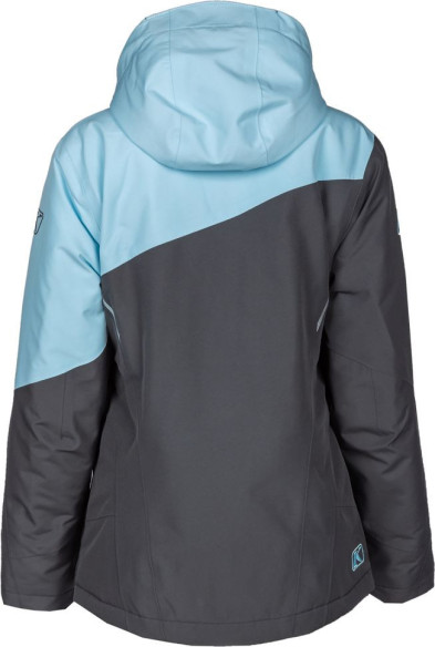 Geaca Snowmobil Insulated Dama Allure Asphalt/Crystal Blue